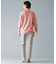 リブレスコールストレート パンツ