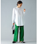 【洗える】T/R/Wストレッチストレート パンツ