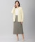 【洗える】オックスストレッチストレート スカート