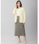 【洗える】オックスストレッチストレート スカート