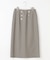 【洗える】オックスストレッチストレート スカート