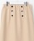 【洗える】オックスストレッチストレート スカート