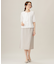 【洗える】ロイヤルシフォンドレープタイ半袖 ブラウス