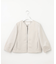 【洗える】グログランパフスリーブ ジャケット