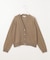 【洗える】ペーパーブレンドショート カーディガン