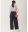 【洗える】ドビーオックスストレッチカーブ パンツ