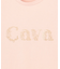 【カタログ掲載・WEB限定カラーあり・洗える】cava Tシャツ