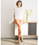 【カタログ掲載・洗える】レースエッジ Tシャツ&タンクトップセット トップス