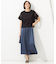 【カタログ掲載・洗える】レースエッジ Tシャツ&タンクトップセット トップス