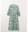 【洗える】ランドスケーププリント ワンピース