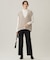 【WEB限定カラーあり・撥水加工・洗える】TRギャバストレート パンツ