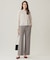 【WEB限定カラーあり・撥水加工・洗える】TRギャバストレート パンツ