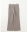 【WEB限定カラーあり・撥水加工・洗える】TRギャバストレート パンツ