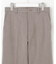 【WEB限定カラーあり・撥水加工・洗える】TRギャバストレート パンツ