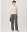 【洗える】TWラチネストレッチワイド パンツ