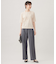 【洗える】TWラチネストレッチワイド パンツ