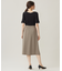 【洗える】ソフトリブ5分袖 Tシャツ