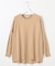 【WEB限定カラーあり・洗える】レーヨンストレッチ ニットT
