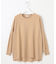 【WEB限定カラーあり・洗える】レーヨンストレッチ ニットT