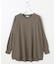【WEB限定カラーあり・洗える】レーヨンストレッチ ニットT