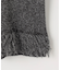 【PREMIUM KNIT COLLECTION】フリンジリブ ニット