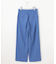 【洗える】ライトフィールジャージーワイドストレート パンツ