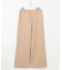 コットンサテンクロップド丈ワイドストレート パンツ