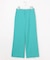 【カタログ掲載・定番人気・新色追加】コットンサテンクロップド丈ワイドストレート パンツ