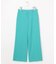 【カタログ掲載・定番人気・新色追加】コットンサテンクロップド丈ワイドストレート パンツ