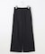 【カタログ掲載・定番人気・新色追加】コットンサテンクロップド丈ワイドストレート パンツ