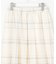 【SHIHOさん着用・洗える】エアリーウィンドウペンチェックプリント スカート