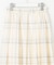 【SHIHOさん着用・洗える】エアリーウィンドウペンチェックプリント スカート