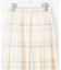 【SHIHOさん着用・洗える】エアリーウィンドウペンチェックプリント スカート