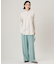 【セットアップ対応】リネンライクシンセティックワイドストレート パンツ