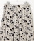 【洗える】リネンライクフラワープリント スカート
