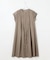 【洗える】シルキータック ワンピース