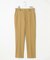 【SHIHOさん着用・昨年大好評・新色追加・後ろウエストゴム】シェルタリングテーパード パンツ