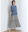 【接触冷感・洗える】ハンドワッシャープリーツ スカート