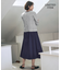 【WEB限定・洗える】シアーカーデ×ジャージードレス セット