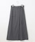 デニムライクボトムフレア スカート