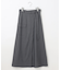 デニムライクボトムフレア スカート