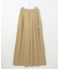 デニムライクボトムフレアワイド パンツ