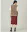 【洗える】レーヨンストレッチIライン スカート