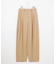 【洗える】セルロースコットンチノコクーンシルエット パンツ