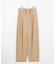【洗える】セルロースコットンチノコクーンシルエット パンツ