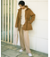 【カタログ掲載・洗える】TRギャバストレート パンツ