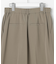 【洗える】トリアセダブルクロスワイドストレート パンツ