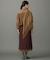【カタログ掲載・洗える】ファインウールカシミヤフリンジ ストール