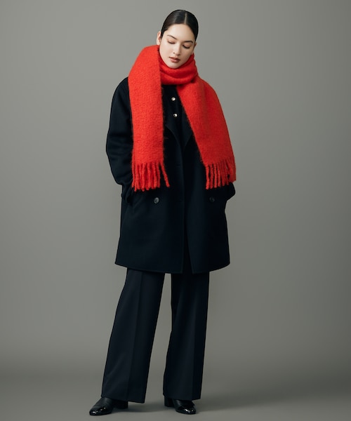 ウールリバーダブルブレストコート｜ジユウクの通販｜&mall