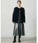 【SHIHOさん着用】ウールリバーノーカラー コート